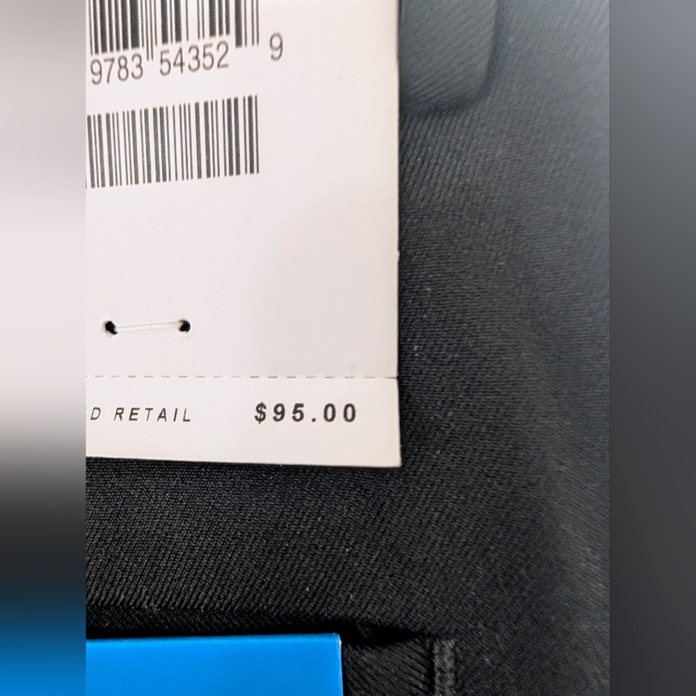 Haggar Black Slim-Straight Trousers - Picture 5 of 6